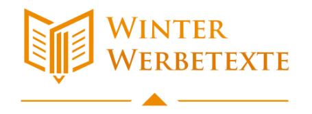 Logo: "Winter Werbetexte"